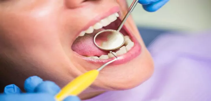 a young doctor is treating the canities